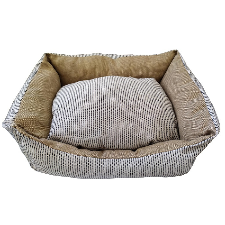 Cama Cuna Cuadrada Bicolor T1 50x40 Beig, , large Imagen numero 2